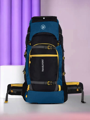 TRAVEL POINT WATERPROOF TREKKING BAG HIKKING BACKPACK FOR TRAVEL & OUTDOOR Rucksack  - 60 L(Multicolor)