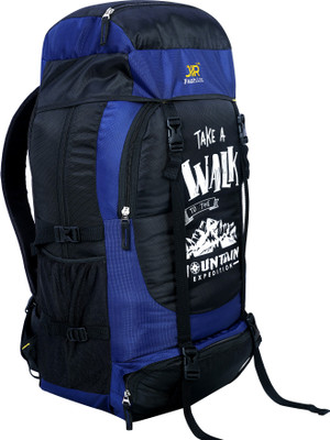JIRFASHION Mountain Rucksacksbag Hiking Trekking Camping Bag Travel Backpack Rucksack -70 L Rucksack - 60 L(Blue)