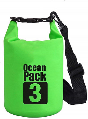Betlex Bags Swimming Necessity Waterproof Dry Bag 2-20L Capacity 3 Liter (Multicolor) Rucksack  - 3 L(Multicolor)