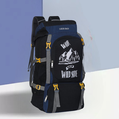 LIKER BAG (Expandable) 65-L Travel Backpack For Outdoor Sport Hiking Trekking Bag Camping Rucksack Duffel Without Wheels