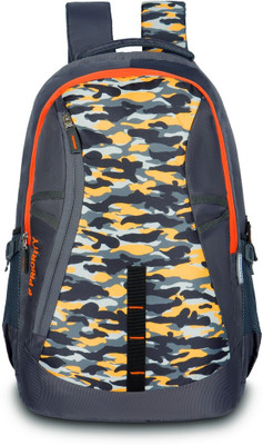 Priority Polyester Triumph 008 Grey Trekking Backpack Rucksack  - 37 L(Grey)