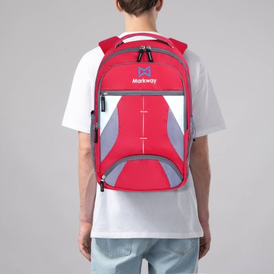 markway Medium 35 L Laptop Backpack EYMREX- Waterproof Bag for Men/ Women 35 L Backpack(Grey)