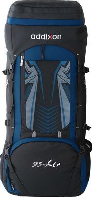addixon TRAVEL HIKING BAGPACKS RUCKSACK TRAVEL FOR ADVENTURES TREKS ( 1 YEAR WARRANTY) Rucksack  - 95 L(Blue, Black)