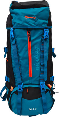 NICE BAG XTRAK RUCK-4 Rucksack  - 80 L(Green, Black)