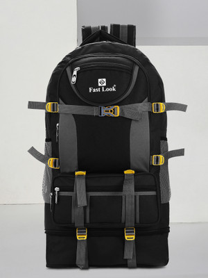 Fast look Travel Backpack for Sport Camping Hiking Trekking Bag Rucksack  - 60 L(Black)