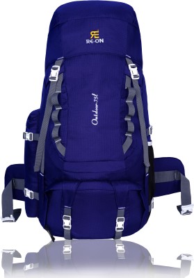 Re-On 75 Ltr Trekking Bag Hiking Backpack Travel Backpack ( 1 year warranty) Rucksack  - 75 L(Blue)