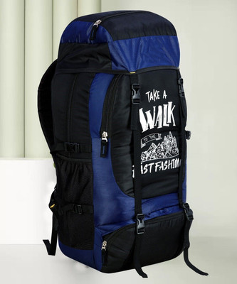 Tropsy Travel Rucksack for Outdoor Sport Camping Hiking Trekking Bag-Blue Rucksack  - 65 L(Blue)
