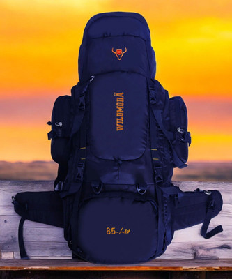 Wildmoda 85L AdventureVault : Your Secure Companion for Epic Journeys Rucksack  - 85 L(Blue)