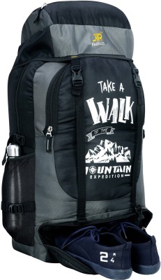 JIRFASHION Mountain Rucksacksbag Hiking Trekking Camping Bag Travel Backpack Rucksack  - 60 L(Grey)