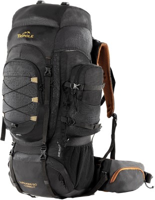 Tripole Walker Pro Rucksack for Trekking and Hiking Rucksack  - 60 L(Black)