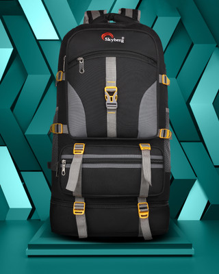 Skyberg Super premium heavey duty 60 L Rucksack Sport Hiking Trekking Bag for (unisex) Rucksack  - 60 L(Black)