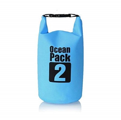 Keetoz 2 Liter Heavy-Duty PVC Water Proof Ocean Pack Dry Bag Sack Storage Bag Organizer Rucksack  - 2 L(Multicolor)