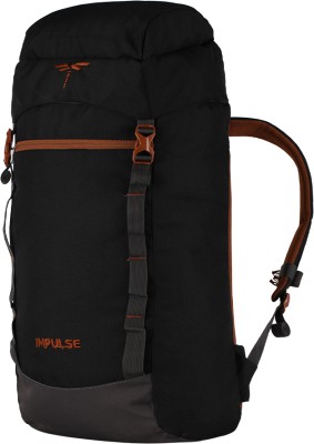 IMPULSE Travel bag for men tourist backpack for hiking trekking camping Rucksack  - 60 L(Black, Brown)