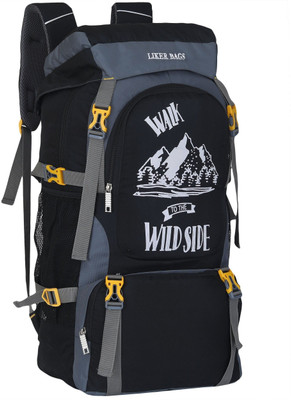 Tropsy Expandable Travel Rucksack for Outdoor Sport Camping Hiking Trekking Bag Rucksack  - 65 L(Grey)