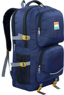 SAZOIN Waterproof Backpack Used for Travel/Collage/Trekking Bag for Unisex Rucksack Rucksack  - 65 L(Blue)