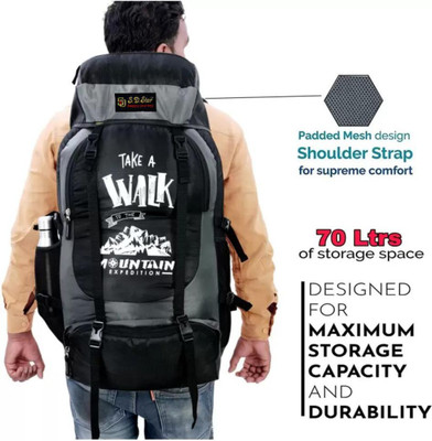 SD Star SD_05_GRY_TOPI_17 Rucksack  - 60 L(Grey)