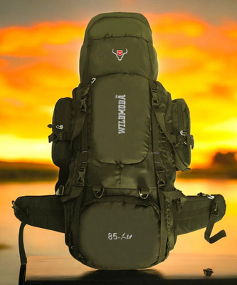 Wildmoda 85L AdventureVault : Your Secure Companion for Epic Journeys Rucksack  - 85 L(Green)