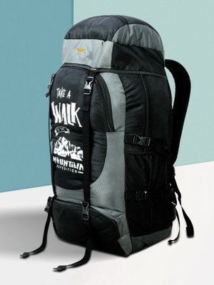 Tropsy Mountain sbag Hiking Trekking Camping Bag Travel Backpack -60L( ) Rucksack  - 65 L(Grey)