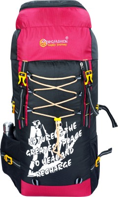 NHQ FASHION Backpack Bags For Men Women Travel Luggage trekking Hiking Camping New Rucksack Rucksack  - 60 L(Red)