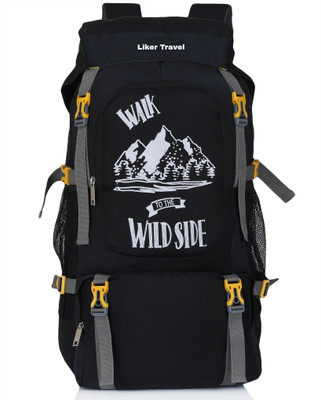 Liker Travel Luggage Backpack TRAVEL FOR OUTDOOR SPORT HIKING TREKKING CAMPING Rucksack  - 70 L(Black)