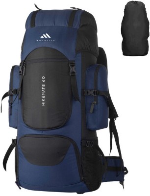 MOUNTILE HIKEMATE 60L Travel Backpack Camping Hiking Trekking Bag Unisex Rucksack  - 60 L(Blue)