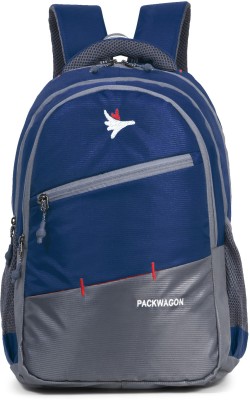 PACKWAGON 35L Backpack For Women and Men/Stylish Bag/College Laptop Backpack Waterproof School Bag(Blue, 35 L)