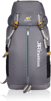 JIRFASHION Unique Zip Pocket Stylish knapsack Adventure Hiking Trekking Camping Tourist Bag Rucksack  - 60 L(Grey)