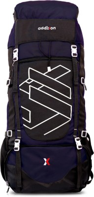 ADDIXON TRAVEL HIKING BAGPACKS RUCKSACK TRAVEL BACKPACK FOR ADVENTURES TREKS ( 1 YEAR WARRANTY) “ Rucksack  - 80 L(Black, Blue)