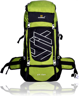BAGWINGS New 65ltrWATERPROOF TREKKING BAG HIKKING BACKPACK FOR TRAVEL & OUTDOOR/Rucksack Rucksack  - 65 L(Green)