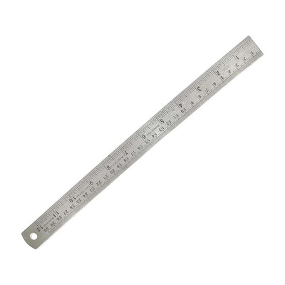 VERTEX AGENCIES 30CM Scale Ruler(Set of 1, Steel)