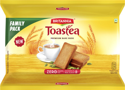 BRITANNIA Toastea Sooji Rusk(668 g)
