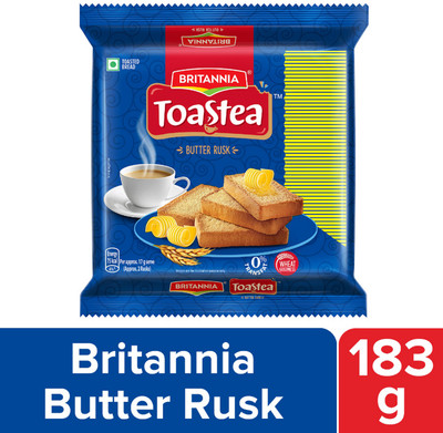 BRITANNIA Toastea milk flavored Buttermilk Rusk(2 x 91.5 g)