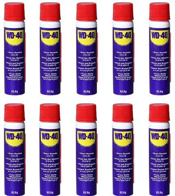 WD40 Multipurpose Spray for Home Improvement,Frees jammed locks,Adhesive remover10pcs Rust Removal Aerosol Spray(63.8 g)