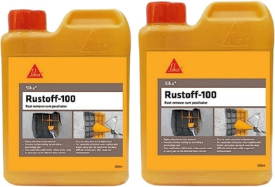 Sika Rustoff-100 Pack of 2 Rust Removal Solution(500 ml)
