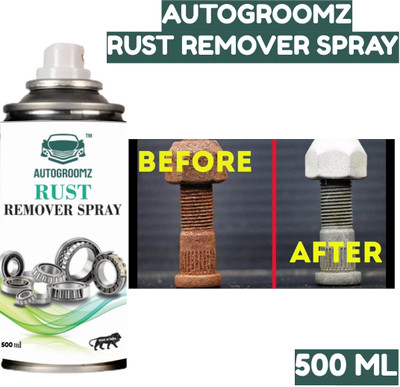 AUTOGROOMZ Rust Remover Spray Rust Removal Aerosol Spray(500 ml)