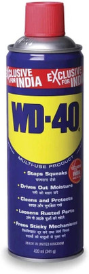 WD40 Multipurpose Spray Rust Removal, 420ml, Sticky Residue,Descaling,Cleaning Rust Removal Aerosol Spray(420 ml)