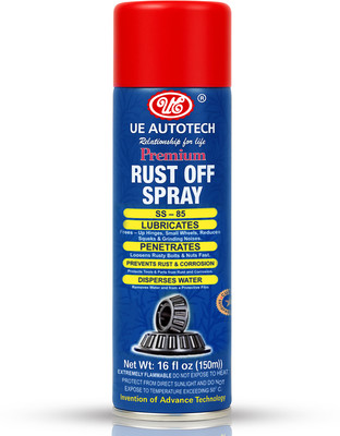 UE Off Spray | Multi-Purpose Lubricant & Rust Remover | Prevents Corrosion Rust Removal Aerosol Spray(150 ml)