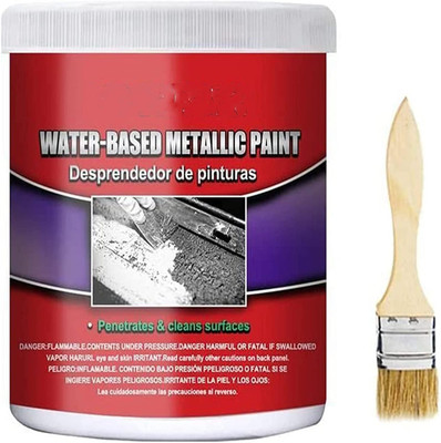 ActrovaX 100ML Water Based Metallic Paint Metal Rust Remover Rust Removal Solution(100 ml)