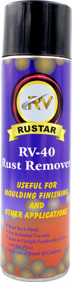 RUSTAR RV-40 Rust Remover Spray for Bike, Car, Machinery & Home Rust Removal Aerosol Spray(500 ml)