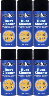 KANGAROO Multipurpose Rust Remover Spray, - 150 ML Each (Pack of 6 ) Rust Removal Aerosol Spray(600 ml)