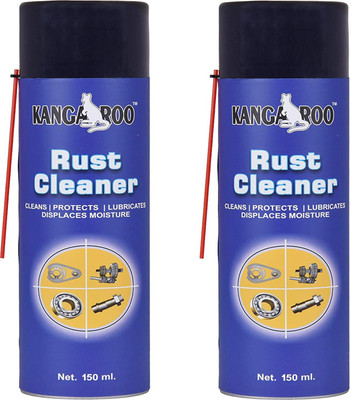 KANGAROO Rust Remover Spray, Multipurpose- 150 ML Each (Set of 2) Rust Removal Aerosol Spray(300 ml)