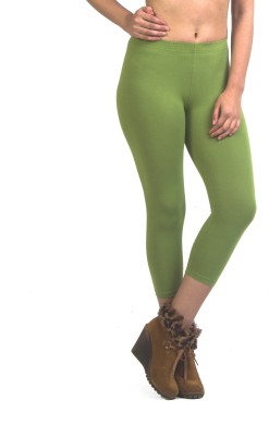 Frenchtrendz Fashion Women Green Capri