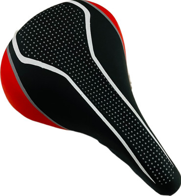 ShreNik Cycle Seat 24-29 Inch Bicycle Complete Saddle Soft Cushioning MTB Ranger Saddle(Black, Red)