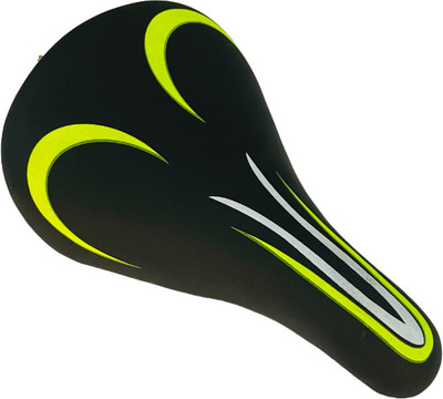ShreNik Bicycle Kids Seat for 14-20 Inch MTB Child Saddle Complete 14T 16T 20T Cycle Saddle(Black, Green)
