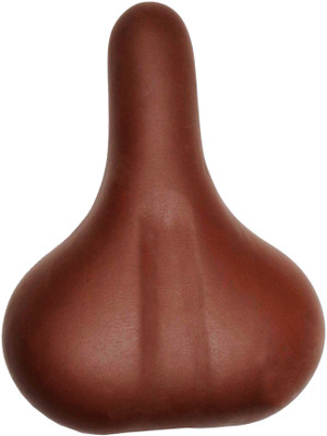 Kross Bicycle Seat, fits All Cycles, Soft PU Saddle, waterproof, 215499 - Brown Saddle(Brown)