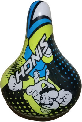 NEEMO Cycle seat Saddle with PU Cushion Foam Suitable 12T,14T,16T,20T Cycle for Kids Saddle(Multicolor)