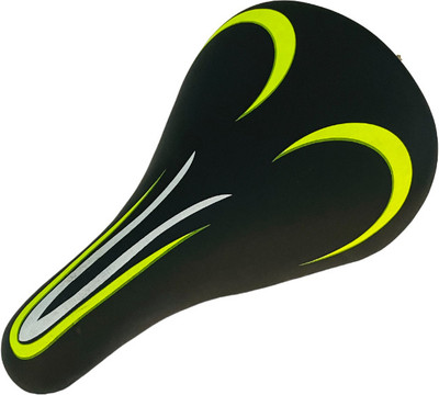 impetus Cycle Kids Seat Complete Soft Cushion for 14-20 Inch 14T 16T 20T PU Form Bicycle Saddle(Black, Green)