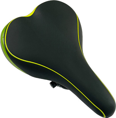 impetus Cycle Seat 24-29 Inch Bicycle Saddle Suspension MTB Bikes Dimension 258X170mm Saddle(Black, Green)