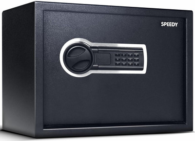 SPEEDY 34 Litres Locker for Home and Office with 2-way Access | Black Safe Locker(Digital)