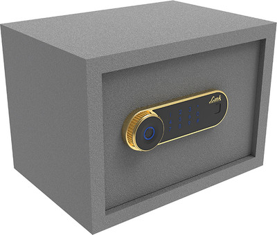 Link Smart Safe Locker for Home | 16 Litres | Grey Safe Locker(Digital, Biometric)